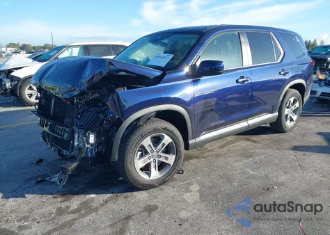 2025 Honda Pilot Ex-L из США, поврежденный, VIN 5FNYG2H46SB044591